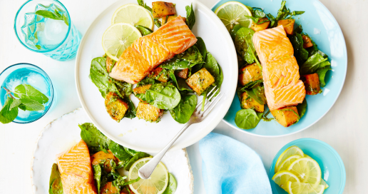 Salmon pesto pasta salad - Diabetes Victoria